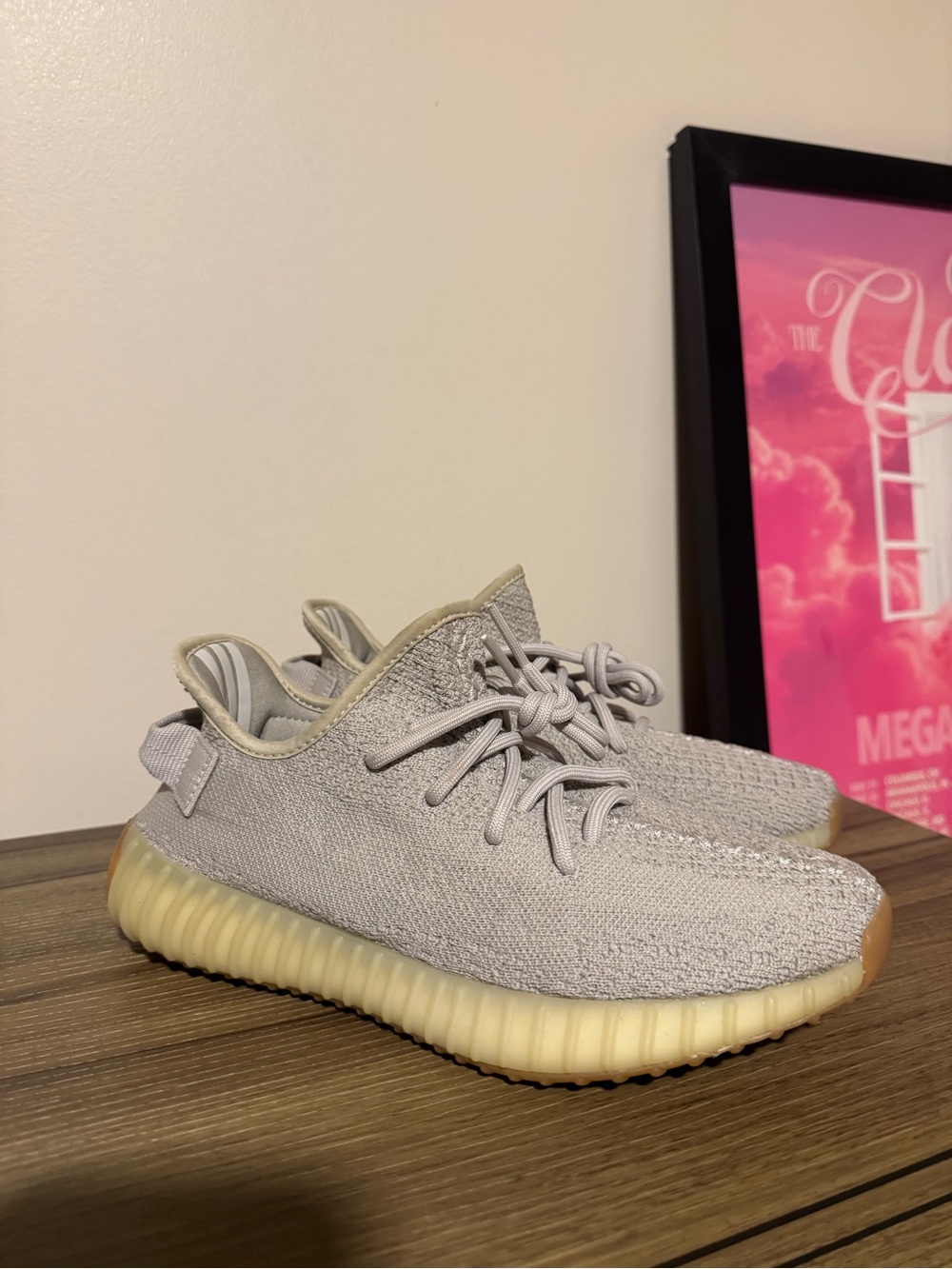 Adidas Yeezy Boost 350 V2 Cream Gray Sneakers